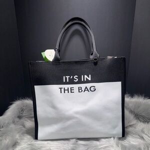 Kate Spade "It's In the Bag" Shopping Tote~NWT